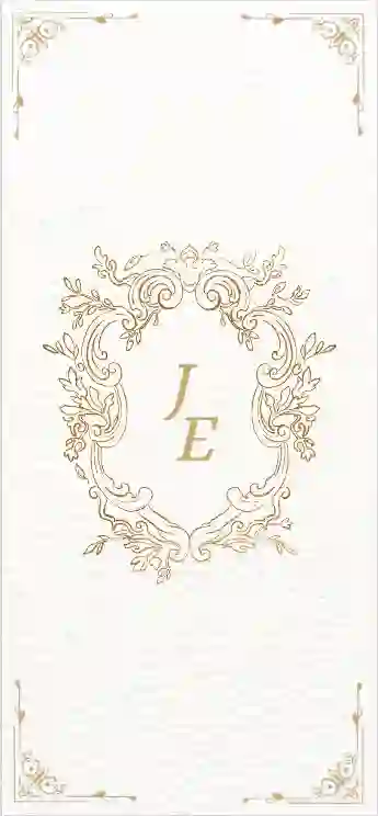 Opening screen of a Pulss Wave digital wedding invitation